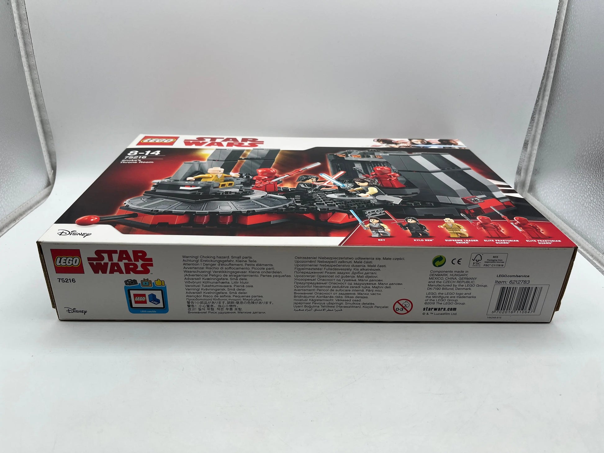 LEGO Star Wars: Snoke's Throne Room (75216) FRENLY BRICKS - Open 7 Days