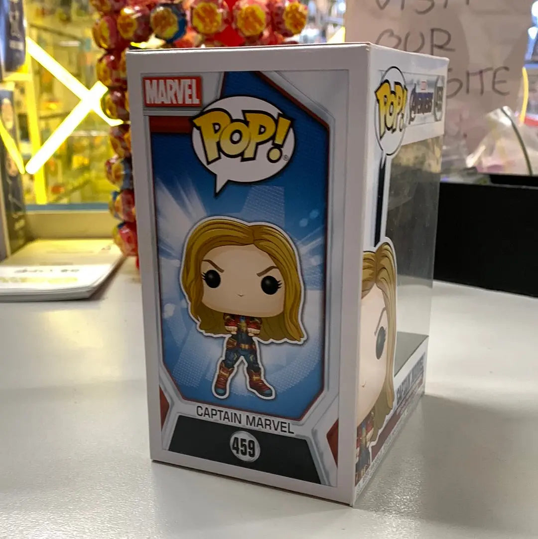 Funko Pop Marvel Avengers End Game Captain Marvel #459 Vinyl Figure FRENLY BRICKS - Open 7 Days