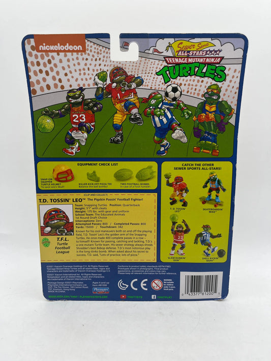Playmates Toys Teenage Mutant Ninja Turtles - Sewer Sports Leonardo FRENLY BRICKS - Open 7 Days