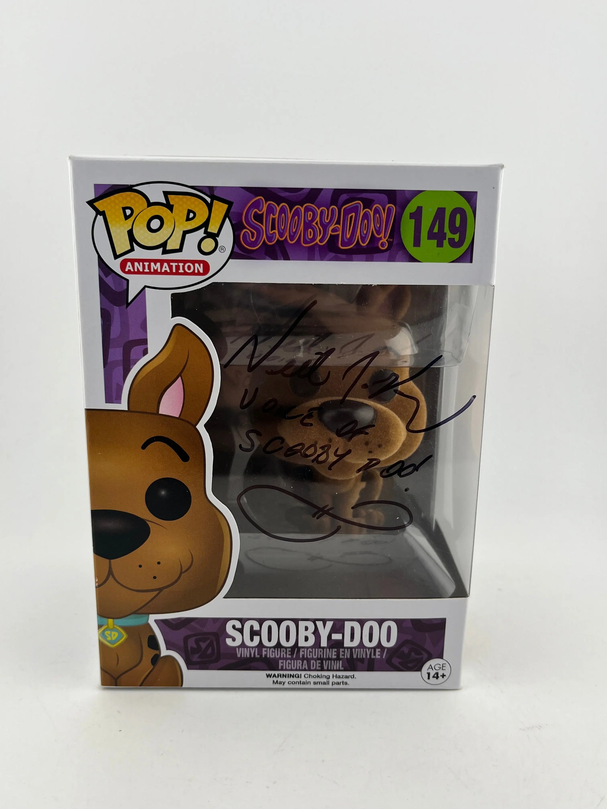 Funko POP! Animation Scooby-Doo - Signed Scooby-Doo #149 Neil Fanning - COA Included FRENLY BRICKS - Open 7 Days