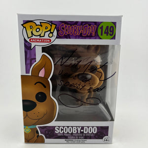 Funko POP! Animation Scooby-Doo - Signed Scooby-Doo #149 Neil Fanning - COA Included FRENLY BRICKS - Open 7 Days