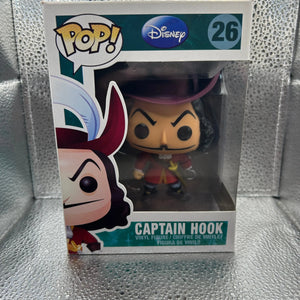 Funko Pop Vinyl #26 Captain Hook FRENLY BRICKS - Open 7 Days