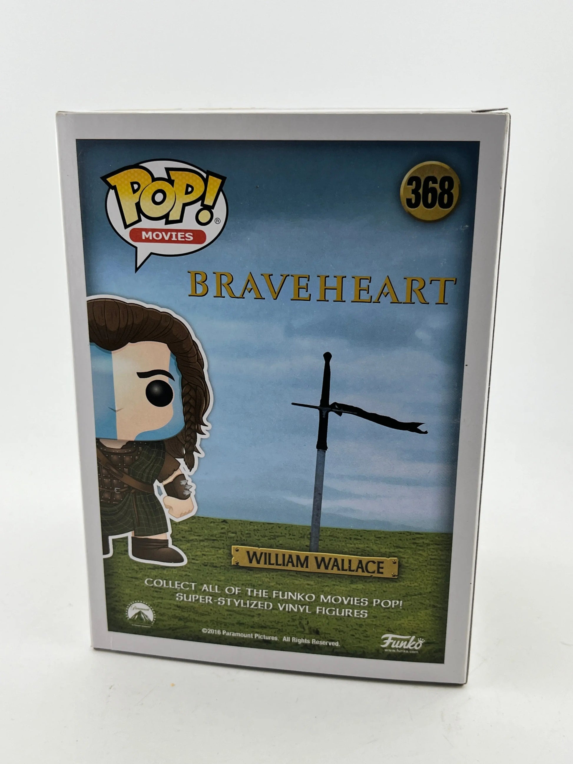 Funko POP! Movies Braveheart - William Wallace (Bloody) #368 - Vinyl Collectable FRENLY BRICKS - Open 7 Days