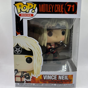 Funko POP! Rocks Motley Crüe - Vince Neil #71 - Vinyl collectable FRENLY BRICKS - Open 7 Days