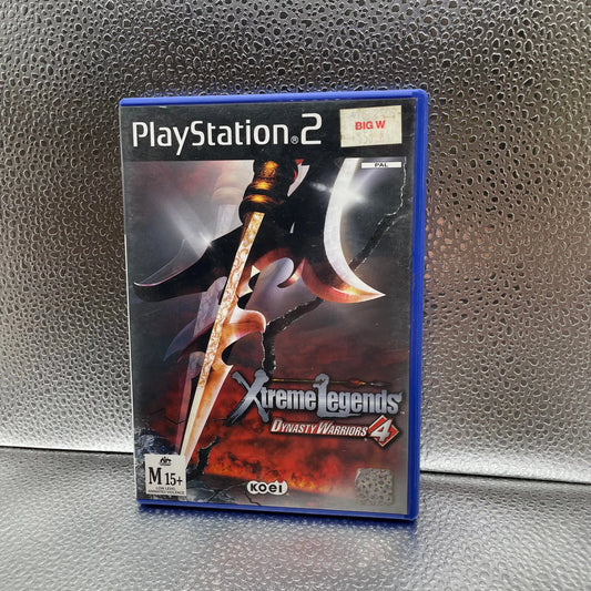 Dynasty Warriors 4 Xtreme Legends PlayStation 2 PS2 Used Game Tested PAL FRENLY BRICKS - Open 7 Days