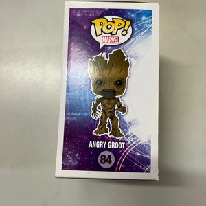 Pop Vinyl Marvel #84 Angry Groot FRENLY BRICKS - Open 7 Days