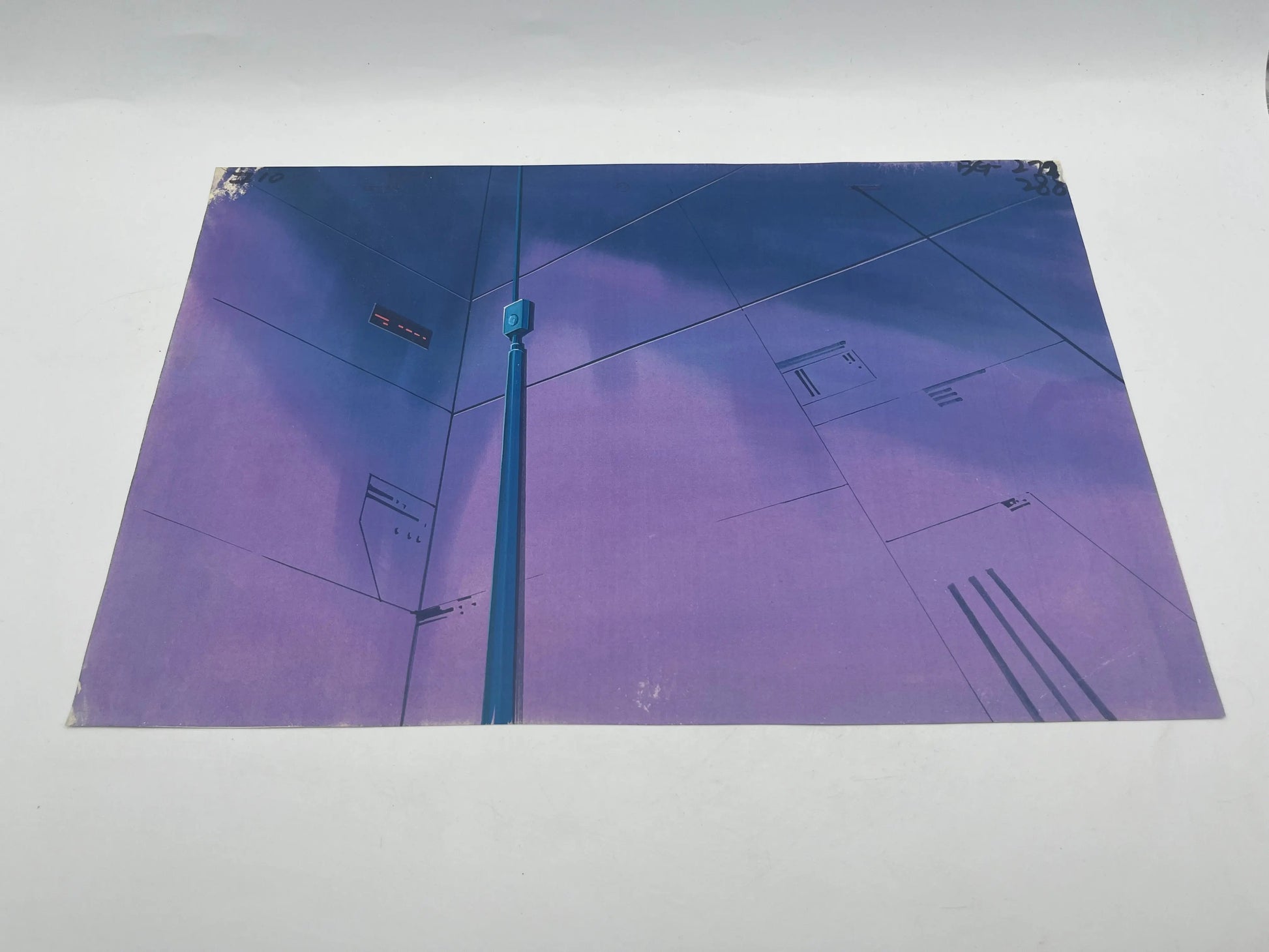 Megatron Transformers Animation Production Cel & Drawing Classic FRENLY BRICKS - Open 7 Days