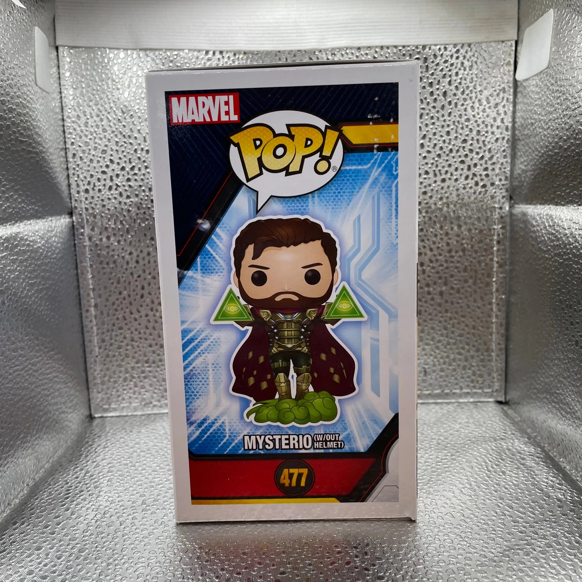 Spider-Man: Far From Home - Mysterio Unmasked Pop! Vinyl Figure 477 FRENLY BRICKS - Open 7 Days