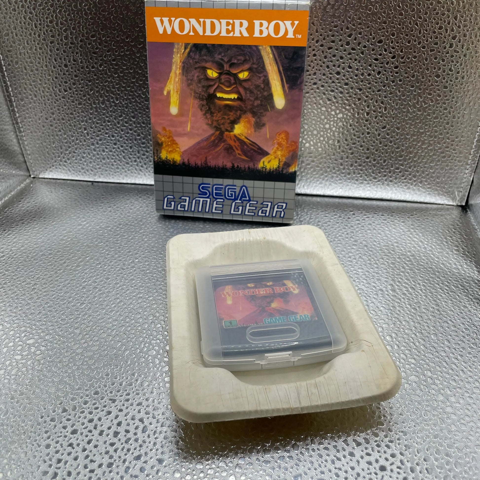 Wonder Boy Sega Gamegear Game Gear Game Used Tested & Working PAL FRENLY BRICKS - Open 7 Days