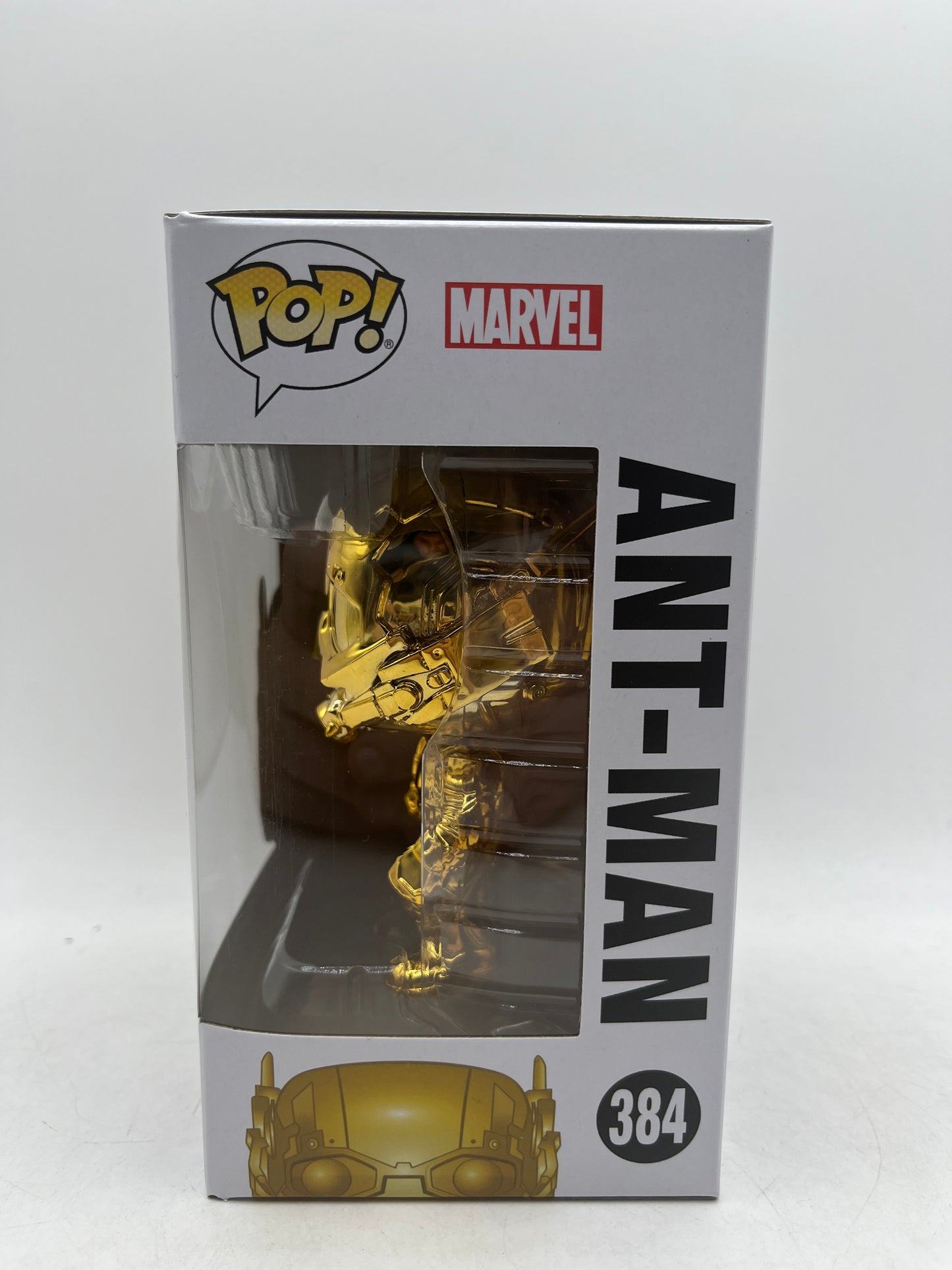 Funko Pop Marvel Studios The First 10 Years 384 Gold Ant-Man Vinyl Figure