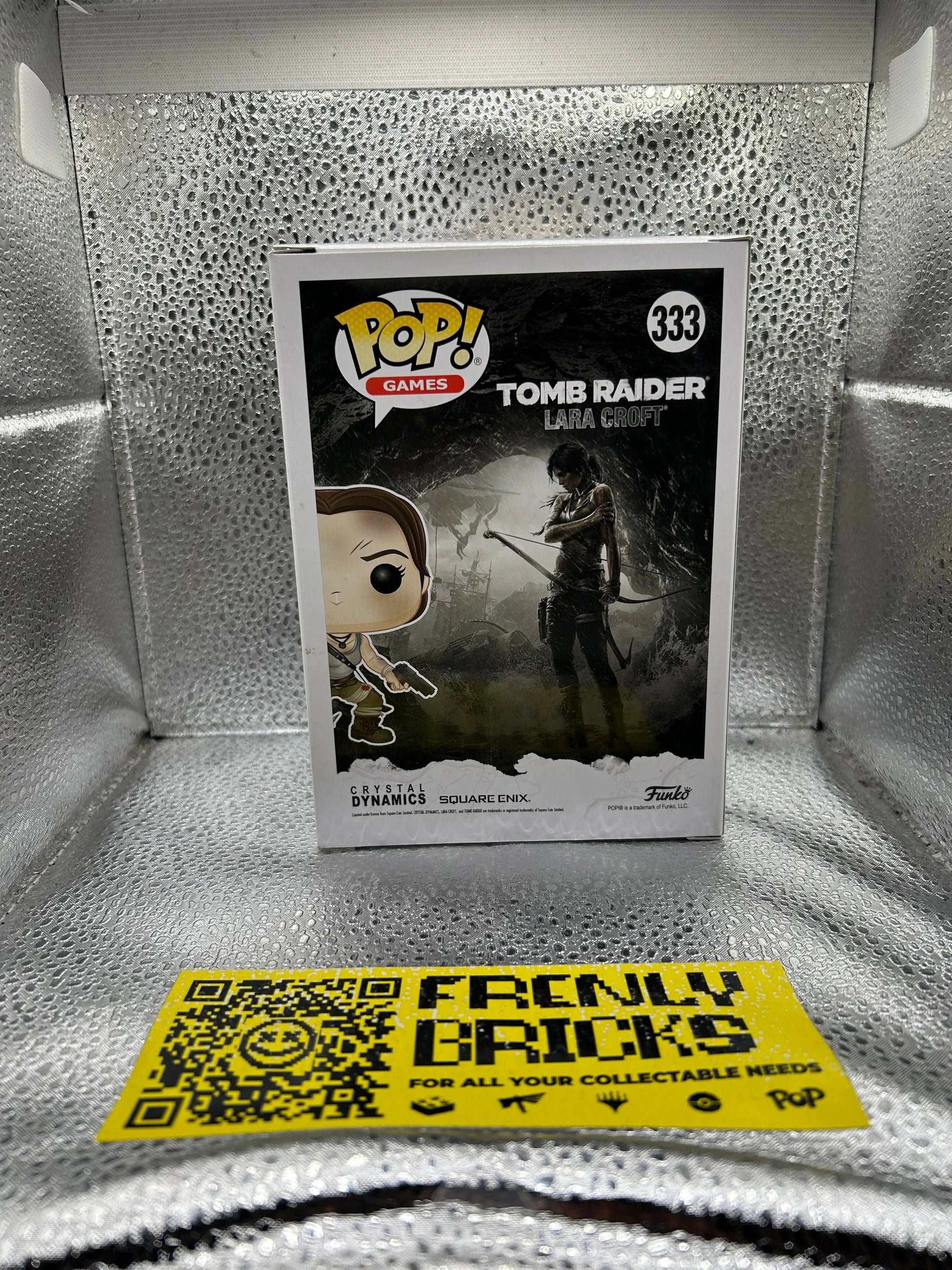 Pop Vinyl Games #333 Lara Croft FRENLY BRICKS - Open 7 Days