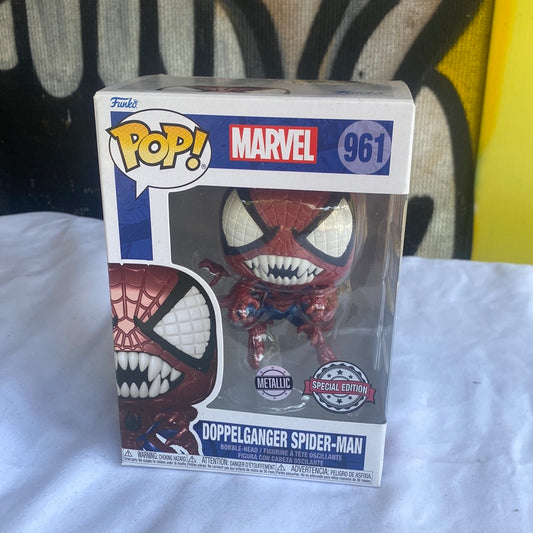 Funko POP! Doppleganger Spider-Man #961 FRENLY BRICKS - Open 7 Days