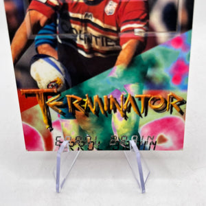 Errol Brain 1996 - Terminator - NZ Rugby Union - Carr Crazy Authentics FRENLY BRICKS - Open 7 Days