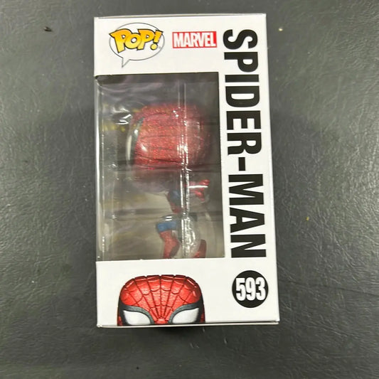 Pop Vinyl Marvel 593 Spider-Man FRENLY BRICKS - Open 7 Days