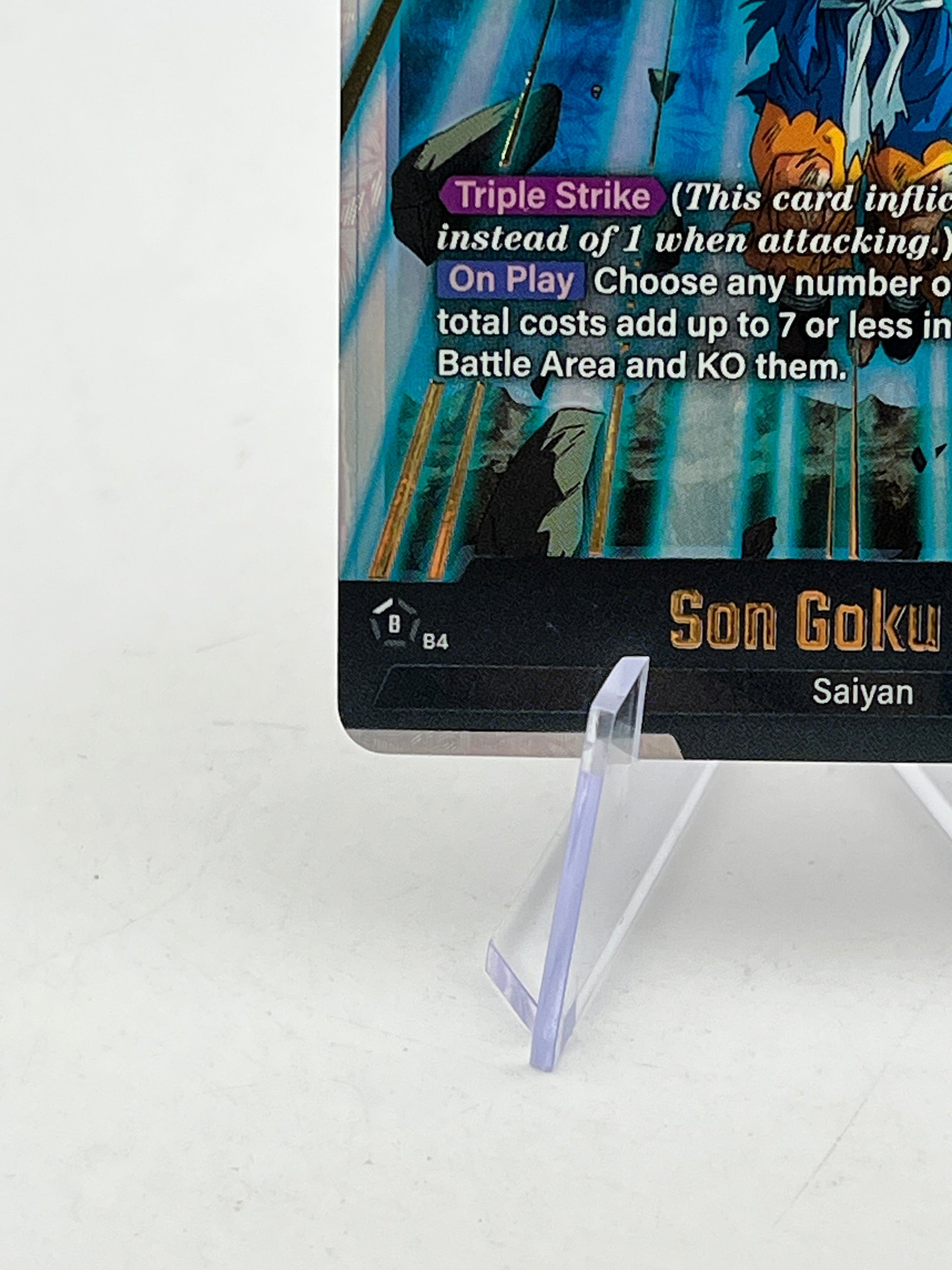 Dragon Ball Card Game Fusion World Son Goku : GT FB07-122 Secret Rare FRENLY BRICKS - Open 7 Days