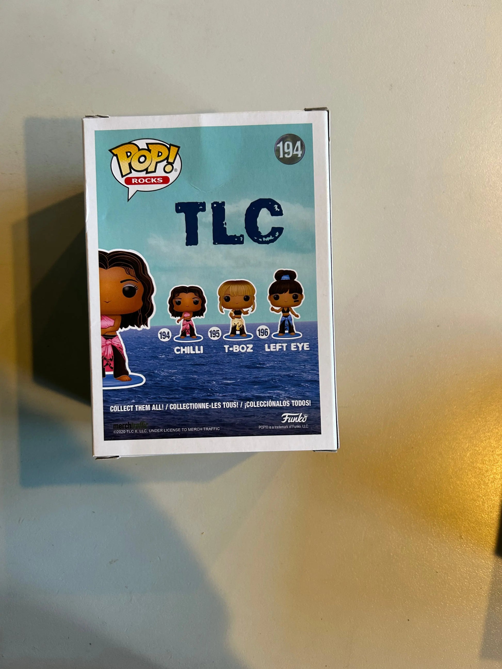 Pop Vinyl Tlc Rocks #194 Chilli Chase FRENLY BRICKS - Open 7 Days