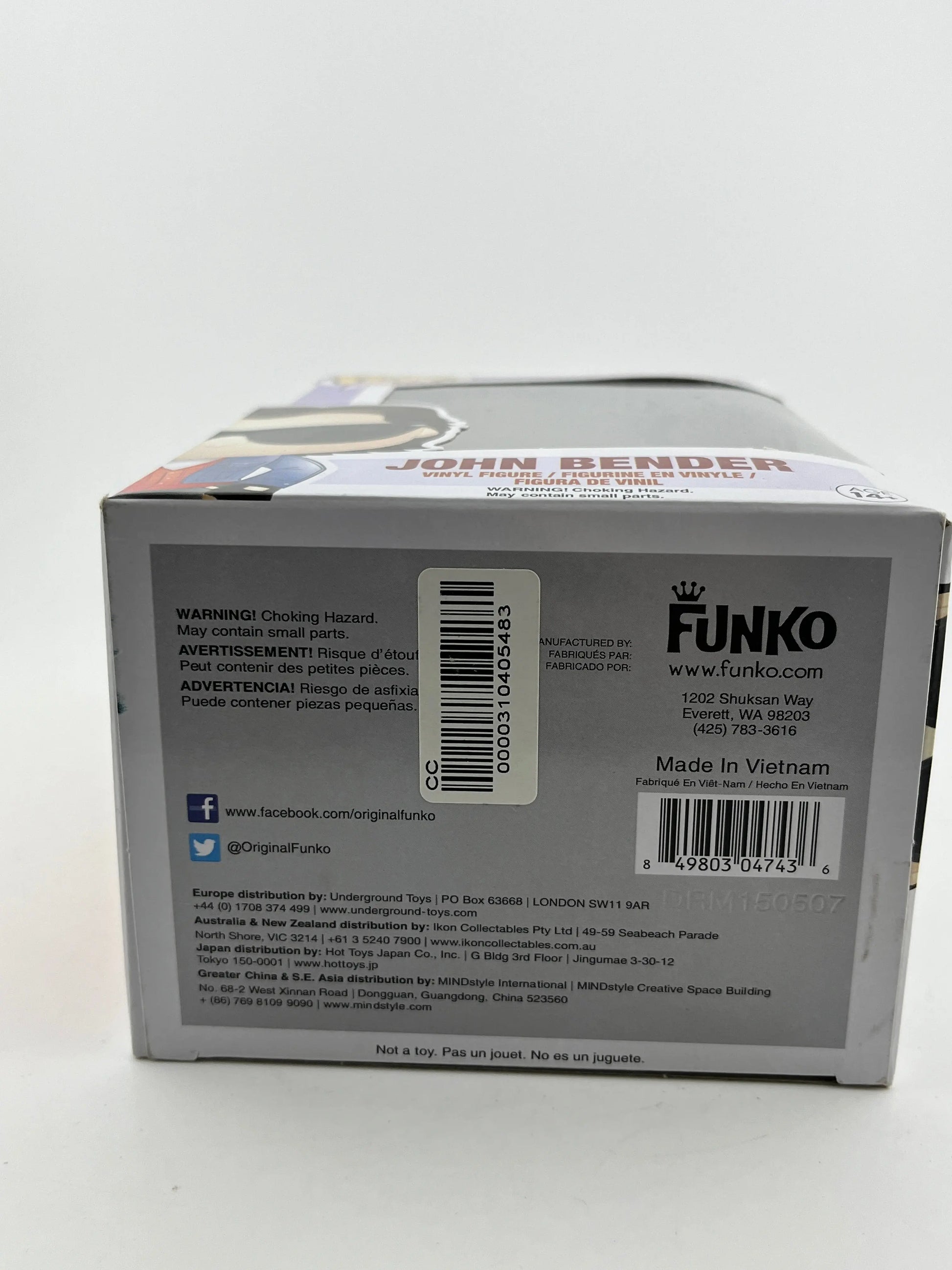 Funko POP! Movies The Breakfast Club - John Bender #146 - Vinyl Collectable FRENLY BRICKS - Open 7 Days