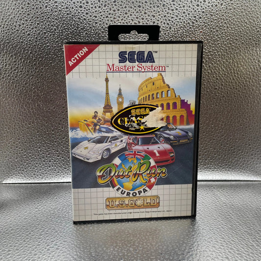 Out Run Europa Sega Master System Game PAL Tested & Working Outrun Europea FRENLY BRICKS - Open 7 Days