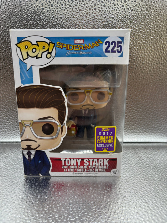 Funko Pop #225 Marvel Guardians Spider Man Tony Stark FRENLY BRICKS - Open 7 Days