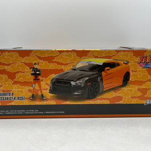 2009 Nissan GT-R R35 w/ Naruto Diecast Figurine Jada Toys Naruto Shippuden - Sealed FRENLY BRICKS - Open 7 Days