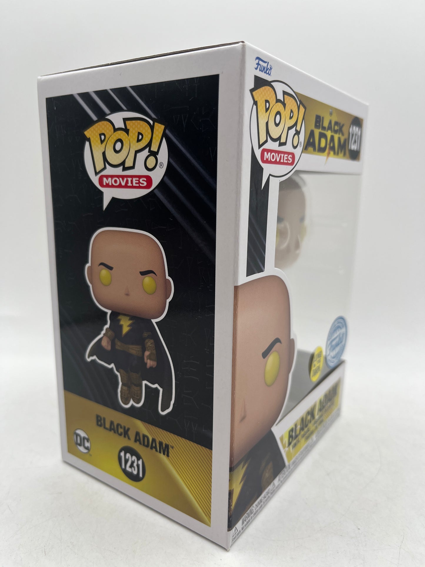 Funko Pop! Vinyl Black Adam Movies Figure #1231 GITD