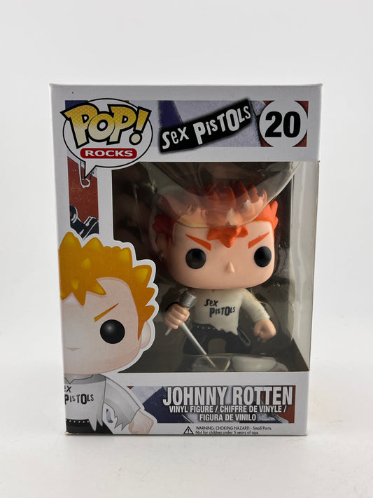 Funko POP! Rocks Sec Pistols - Johnny Rotten #20 - Vinyl Collectable FRENLY BRICKS - Open 7 Days