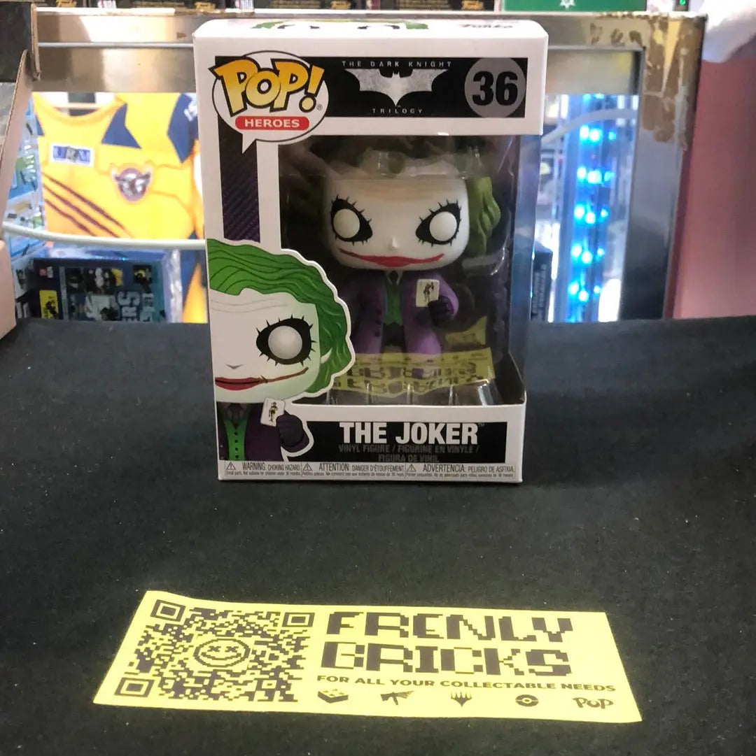 Funko Batman Dark Knight the Joker - Pop! Heroes #36 - The Dark Knight Trilogy FRENLY BRICKS - Open 7 Days