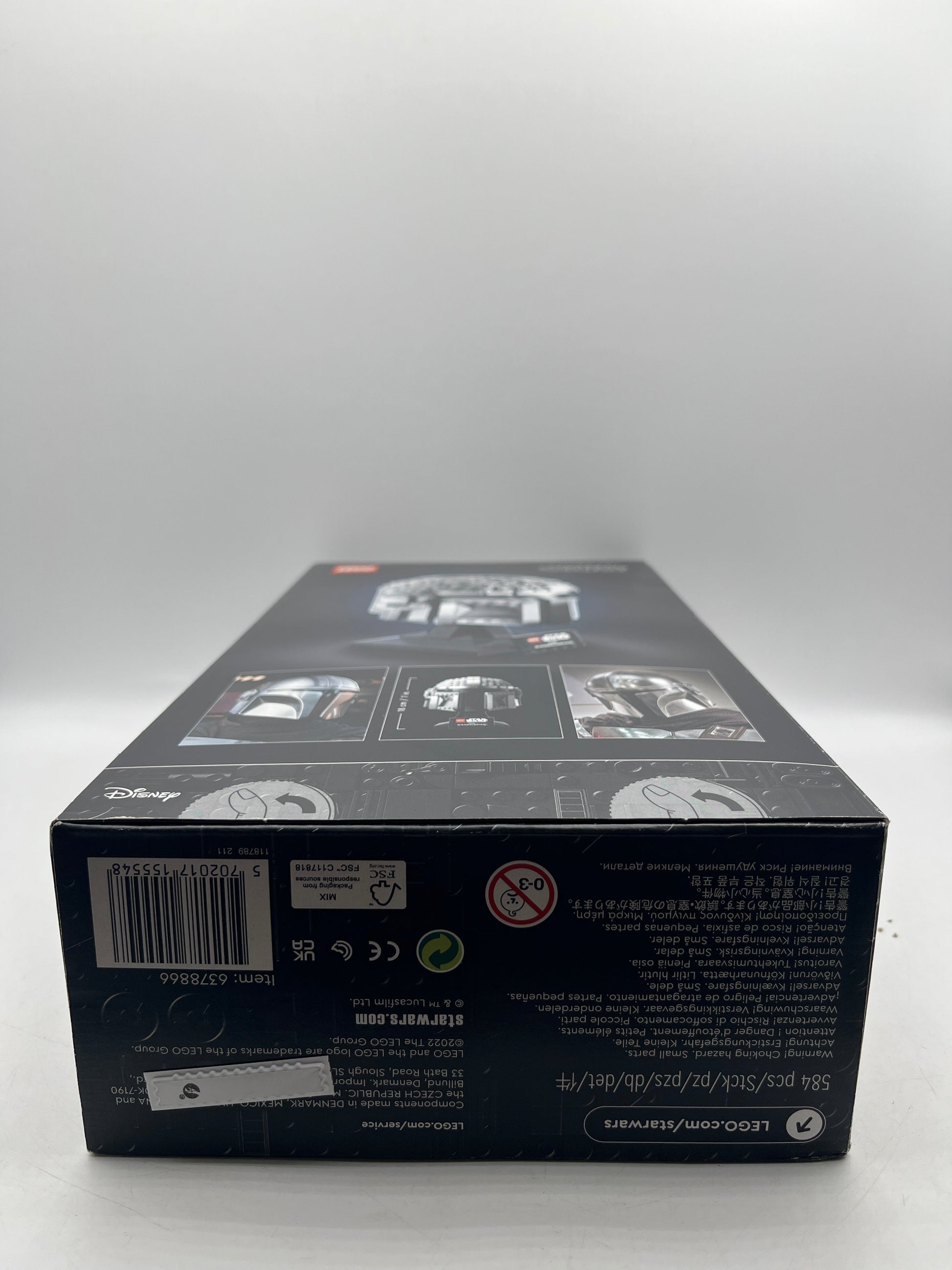 LEGO 75328 Star Wars - The Mandalorian Helmet FRENLY BRICKS - Open 7 Days