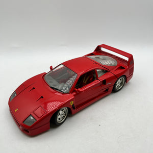 1:18 1987 Ferrari F40 -- Red w/Grey or Red Interior KK-Scale - Urango FRENLY BRICKS - Open 7 Days