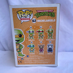 Funko POP! Michelangelo #62 TEENAGE MUTANT NINJA TURTLES 🐢 - FRENLY BRICKS - Open 7 Days