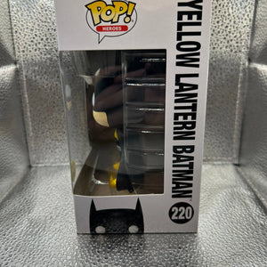 Funko pop #220 Dc Yellow Lantern Batman FRENLY BRICKS - Open 7 Days