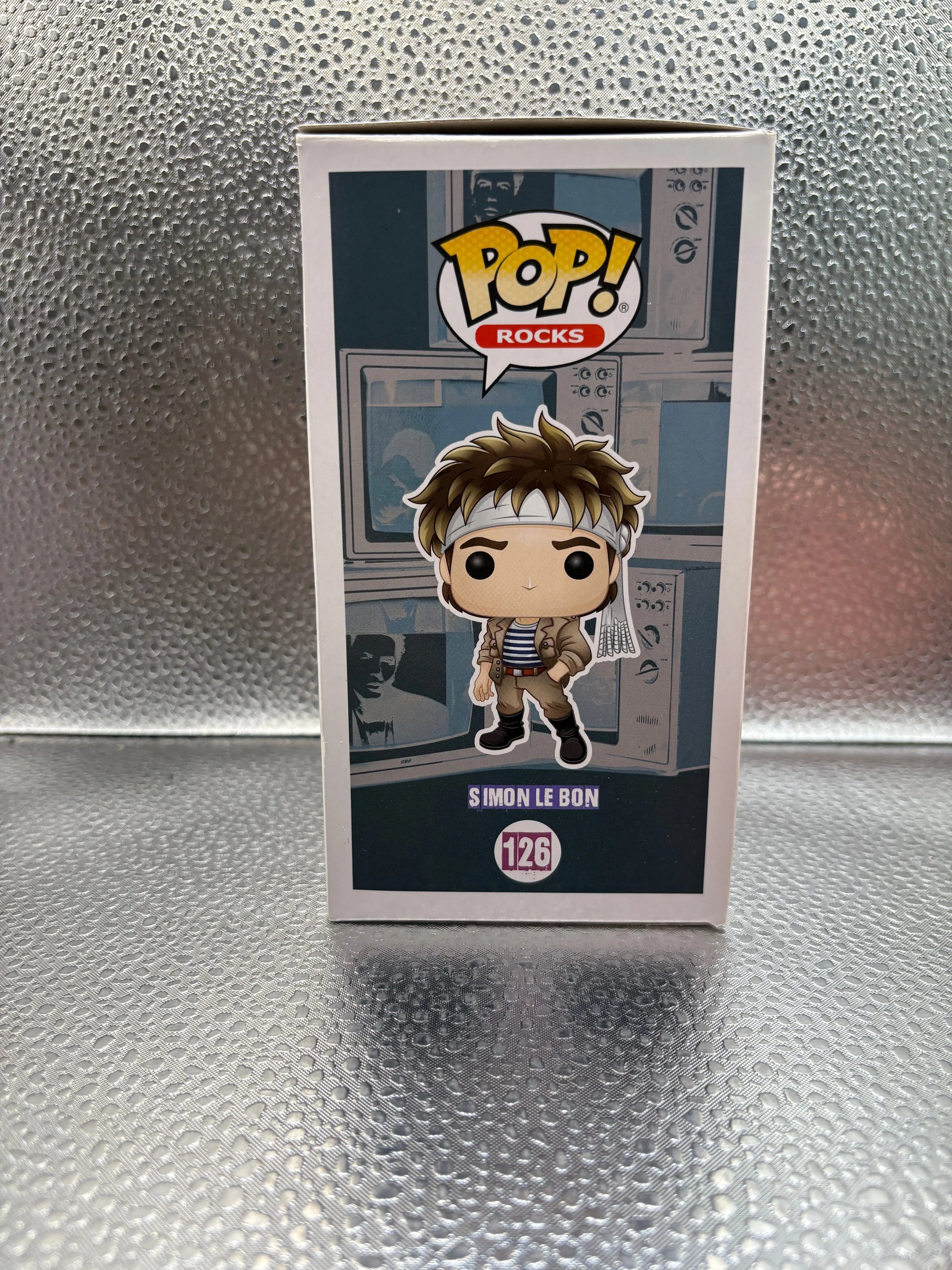 Funko Pop vinyl #126 Rocks Duran Duran Simon Le Bon FRENLY BRICKS - Open 7 Days