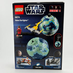 Lego Star Wars - Naboo Starfighter & Naboo 9674 - Sealed FRENLY BRICKS - Open 7 Days