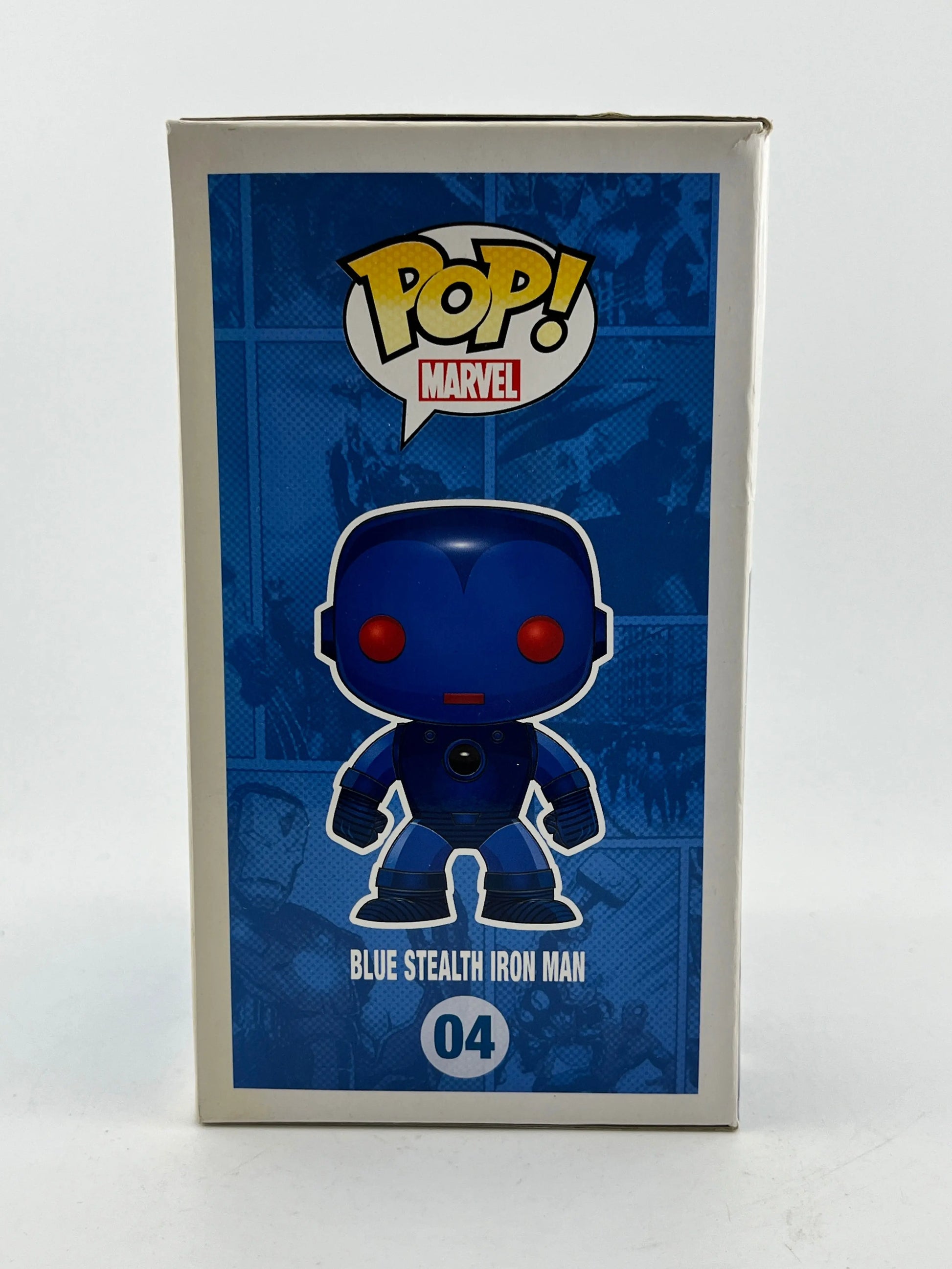 Funko POP! Marvel - Iron Man Stealth Suit #04 - Semi Sun Faded Box FRENLY BRICKS - Open 7 Days