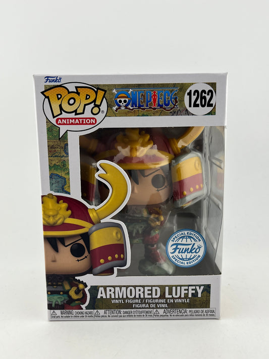 Funko POP! Animation One Piece - Armored Luffy #1262 - Special Edition FRENLY BRICKS - Open 7 Days