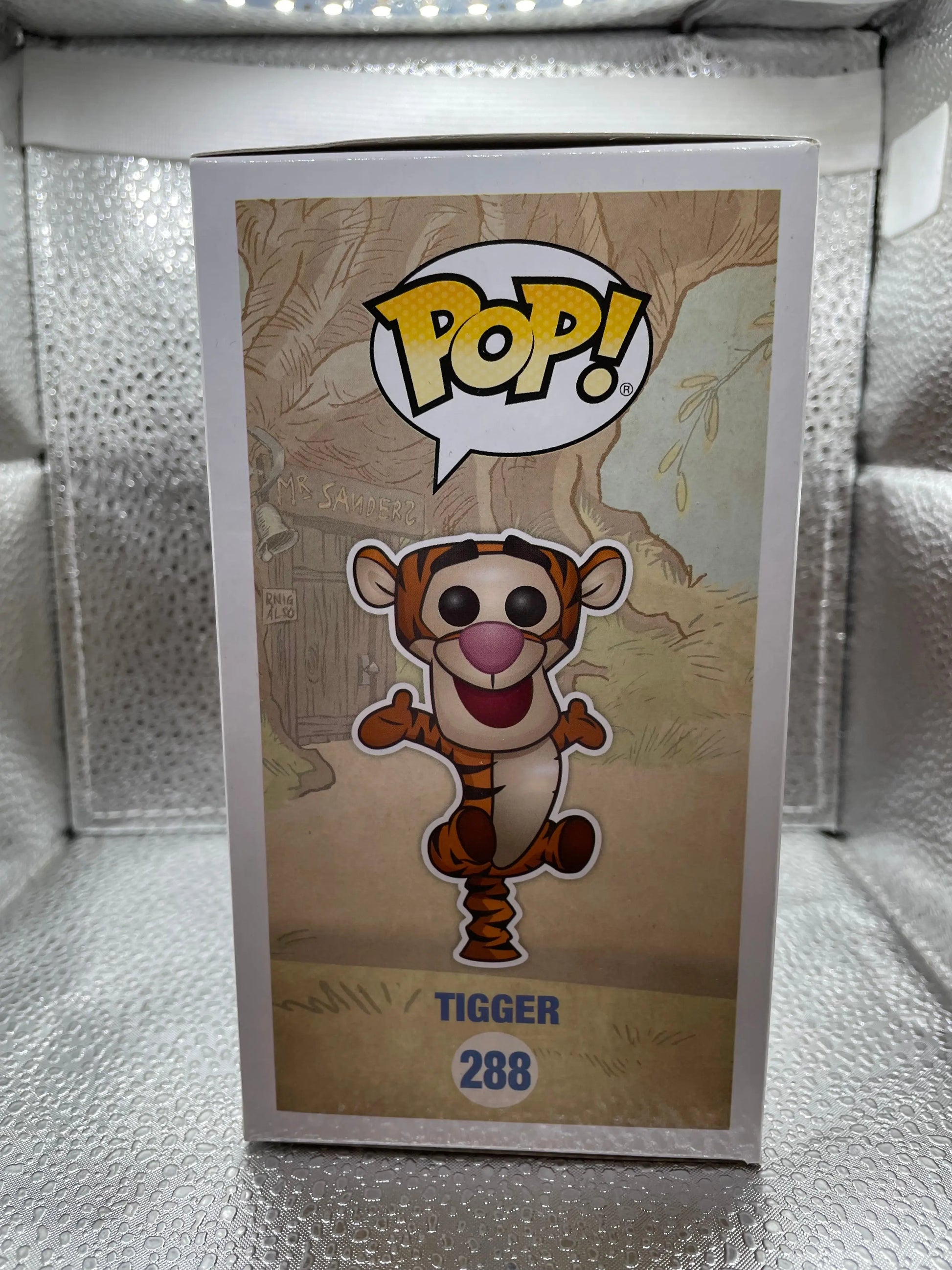 RARE FLOCKED TIGGER Winnie the Pooh SDCC 288 Funko Pop Vinyl New in Box FRENLY BRICKS - Open 7 Days