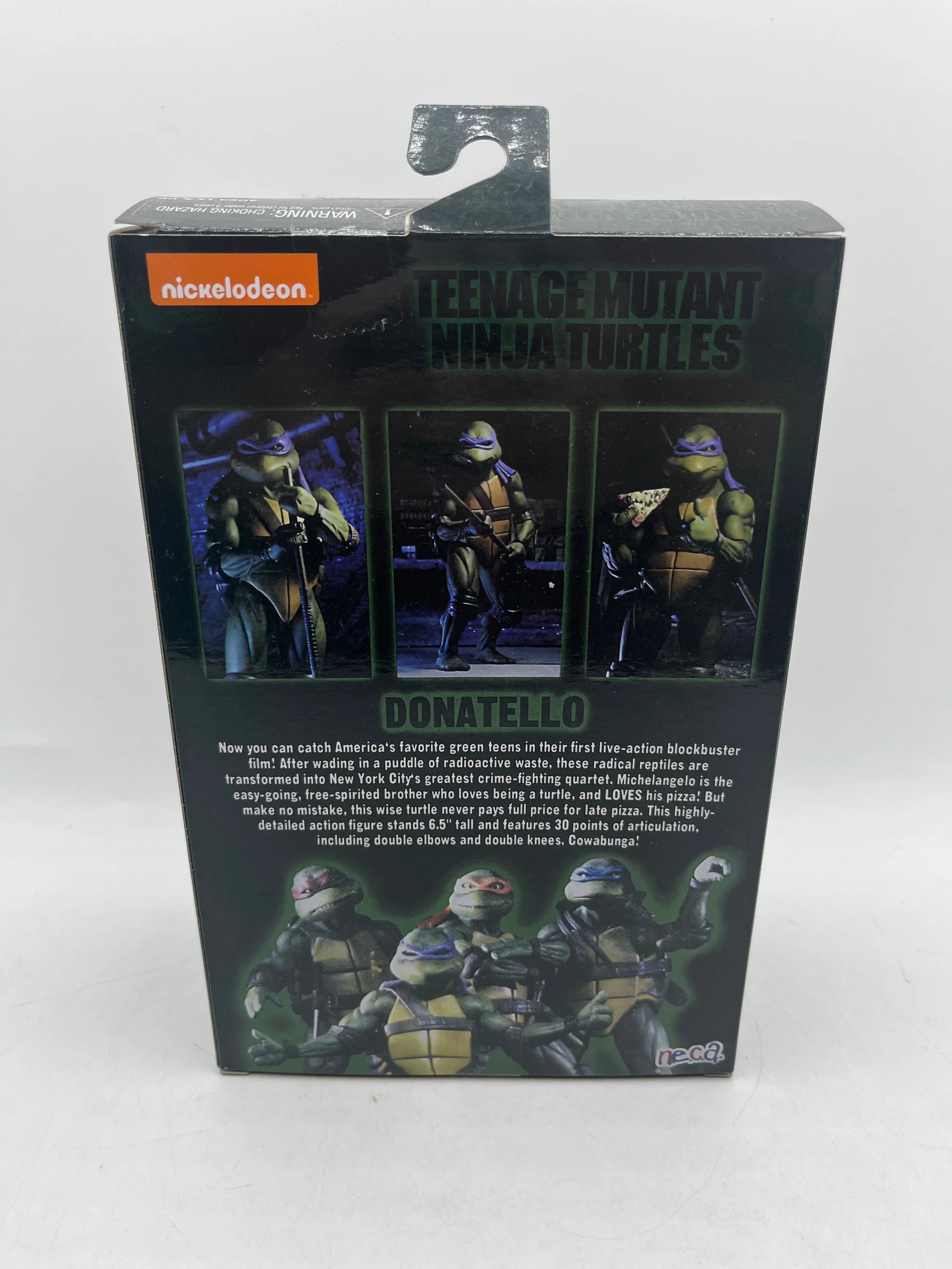 NECA Donatello Teenage Mutant Ninja Turtles Figure 1990 Movie Gamestop FRENLY BRICKS - Open 7 Days