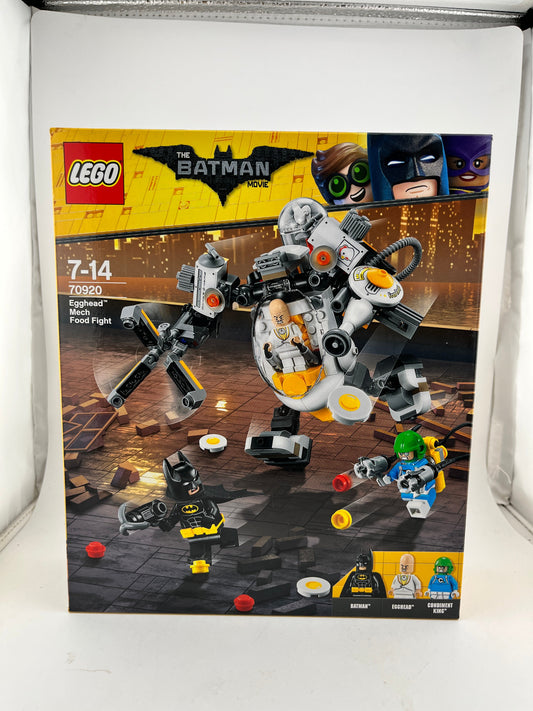 Lego The Batman Movie - Egghead Mech Food Fight 70920 - Sealed FRENLY BRICKS - Open 7 Days