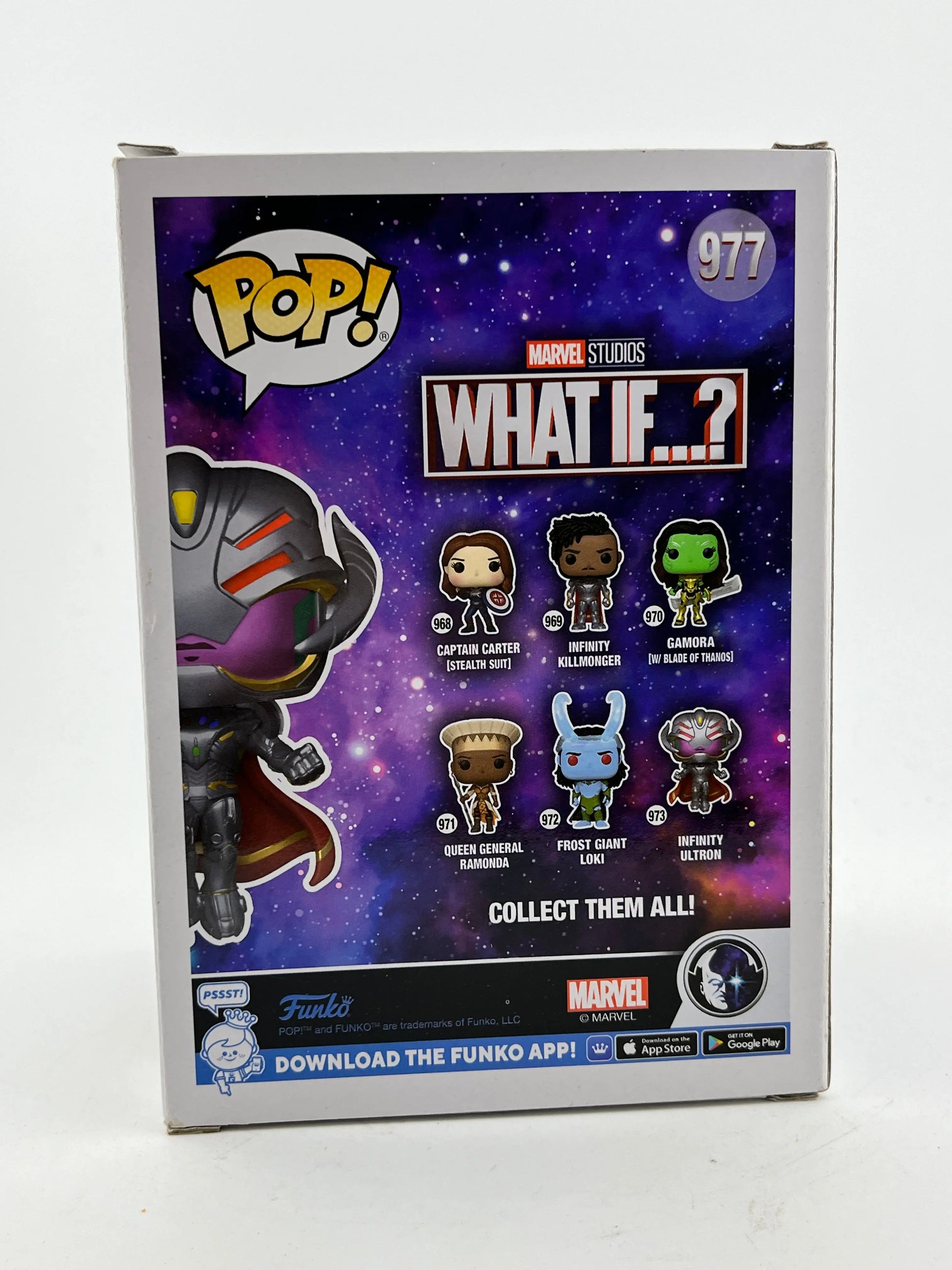 Funko POP! Marvel What If…? - Infinity Ultron #977 - Special Edition FRENLY BRICKS - Open 7 Days