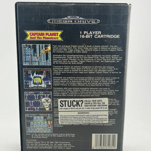 Captain Planet And The Planeteers - Sega Mega Drive Boxed - No Manual PAL FRENLY BRICKS - Open 7 Days