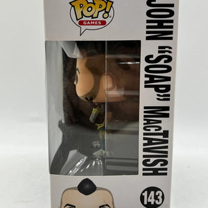 Funko POP! Games - Call Of Duty - John “Soap” McTavish #143 - Vinyl Collectable FRENLY BRICKS - Open 7 Days