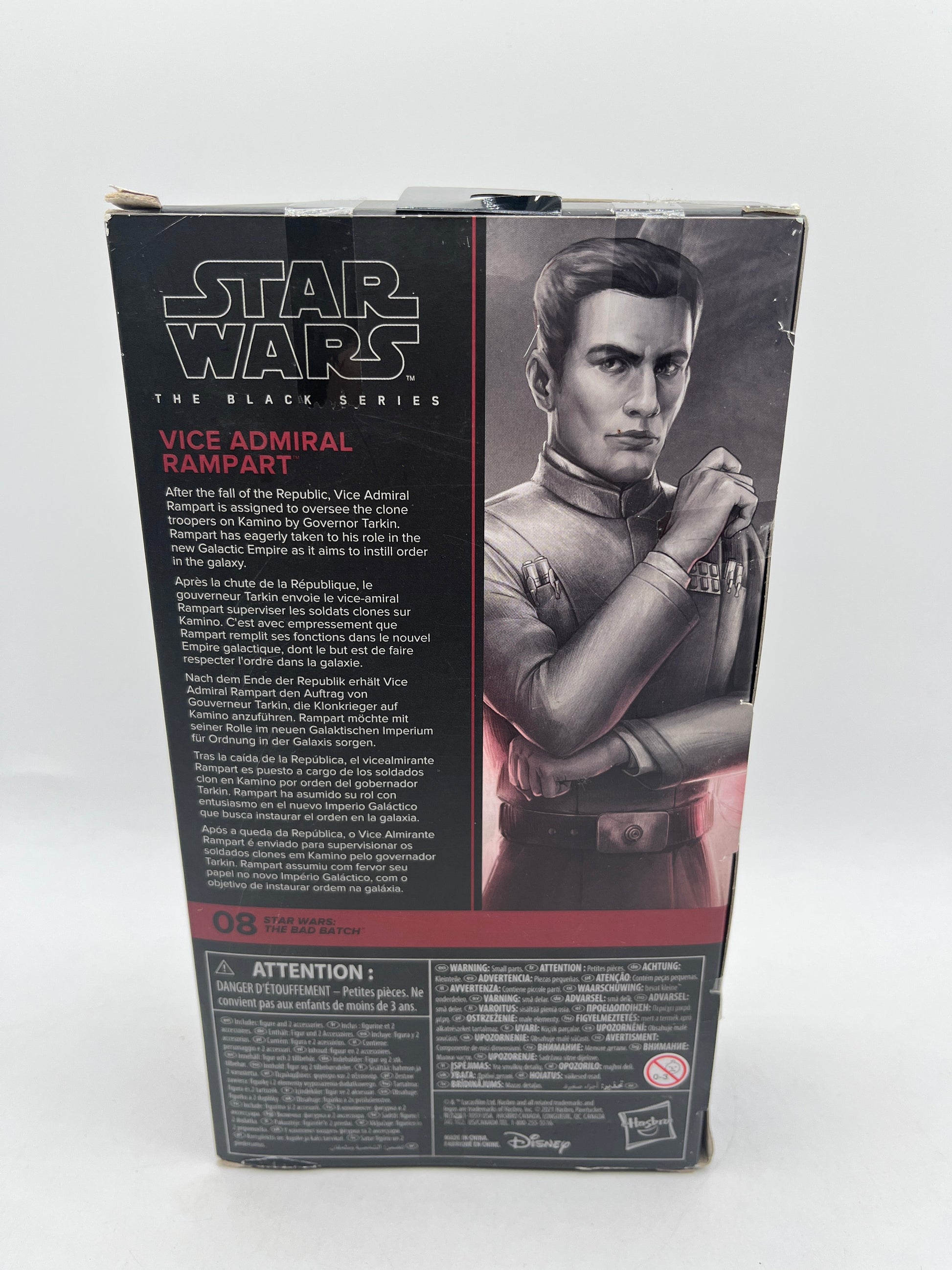 Star Wars Black Series Vice Admiral Rampart The Bad Batch 6 Inch Action Figure FRENLY BRICKS - Open 7 Days