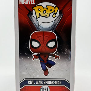 Funko POP! Marvel Civil War - Spider-Man #1151 - Special Edition FRENLY BRICKS - Open 7 Days