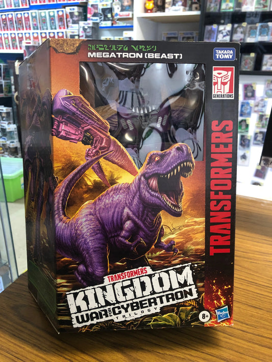 TRANSFORMERS KINGDOM WAR FOR CYBERTRON MEGATRON BEAST FIGURE F0698 FRENLY BRICKS - Open 7 Days