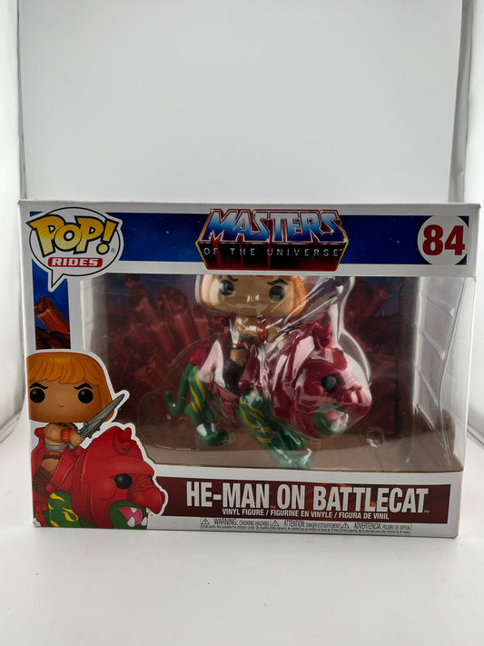 Funko POP! Rides Masters Of The Universe - He-Man On Battlecat #84 - Vinyl Collectable FRENLY BRICKS - Open 7 Days