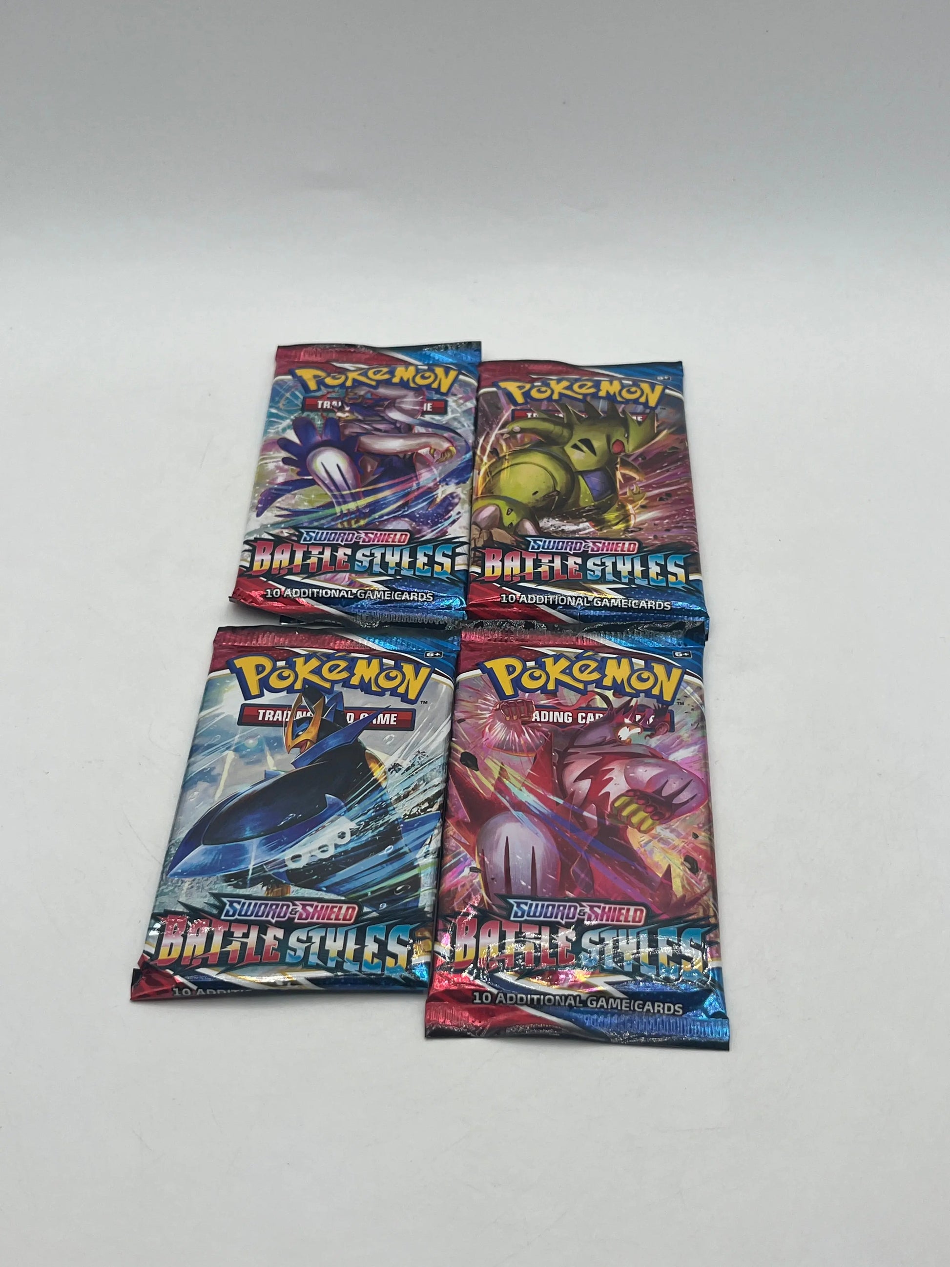 Sword & Shield Battle Styles Complete 4 Pack Art Set - Sealed FRENLY BRICKS - Open 7 Days