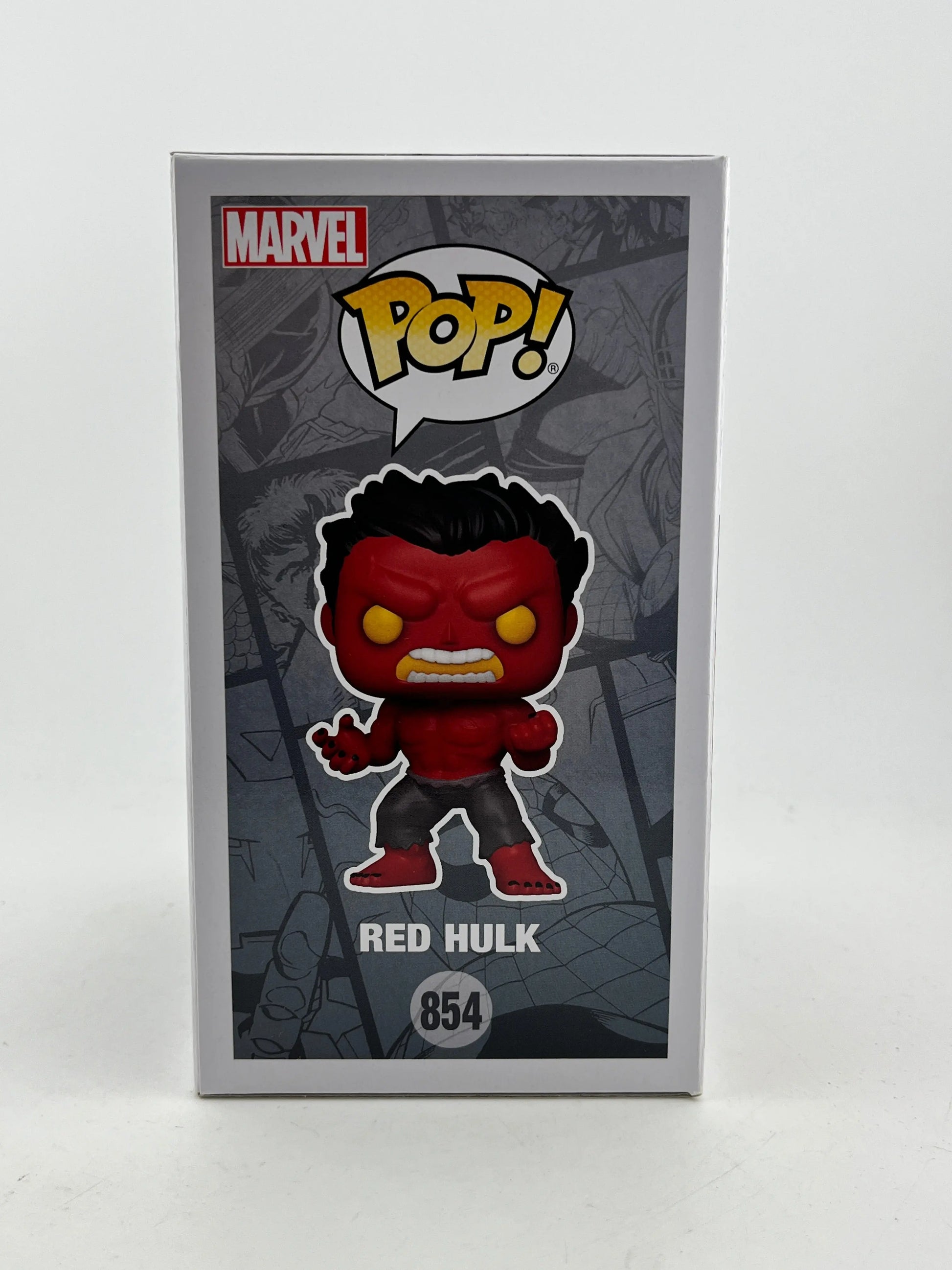 Funko POP! Marvel - Red Hulk #854 - Glow Chase Limited Edition SE FRENLY BRICKS - Open 7 Days
