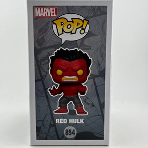 Funko POP! Marvel - Red Hulk #854 - Glow Chase Limited Edition SE FRENLY BRICKS - Open 7 Days