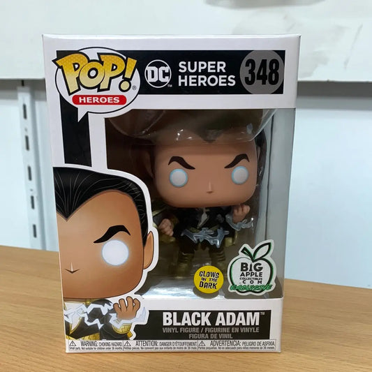 Funko POP! DC Heroes Black Adam Glow in the Dark Big Apple Collectibles #348 FRENLY BRICKS - Open 7 Days