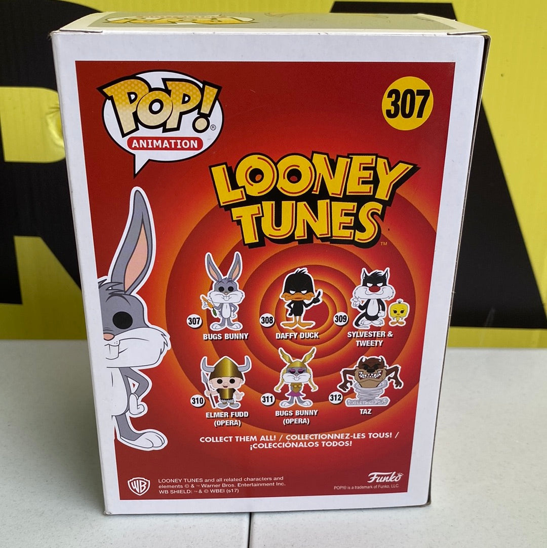 Funko POP! Bugs Bunny #307 FLOCKED FRENLY BRICKS - Open 7 Days